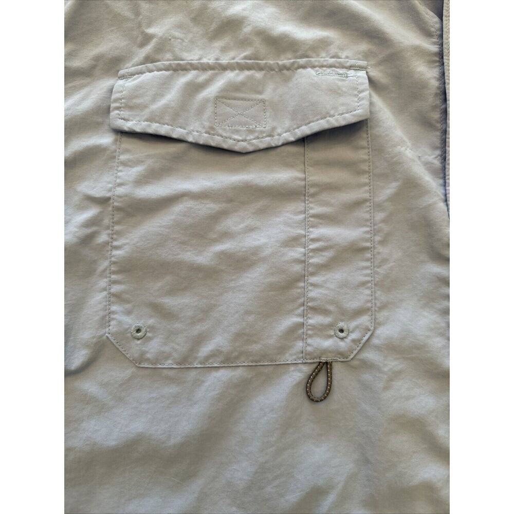 Columbia PFG Shirt Mens Large Pale Blue Button-Down Vented Fishing Outdoor UV - Picture 2 of 8